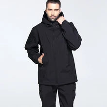 Уличная Военная Тактическая Водонепроницаемая мягкая оболочка флисовая подкладка зарядная одежда костюм унисекс походная альпинистская одежда