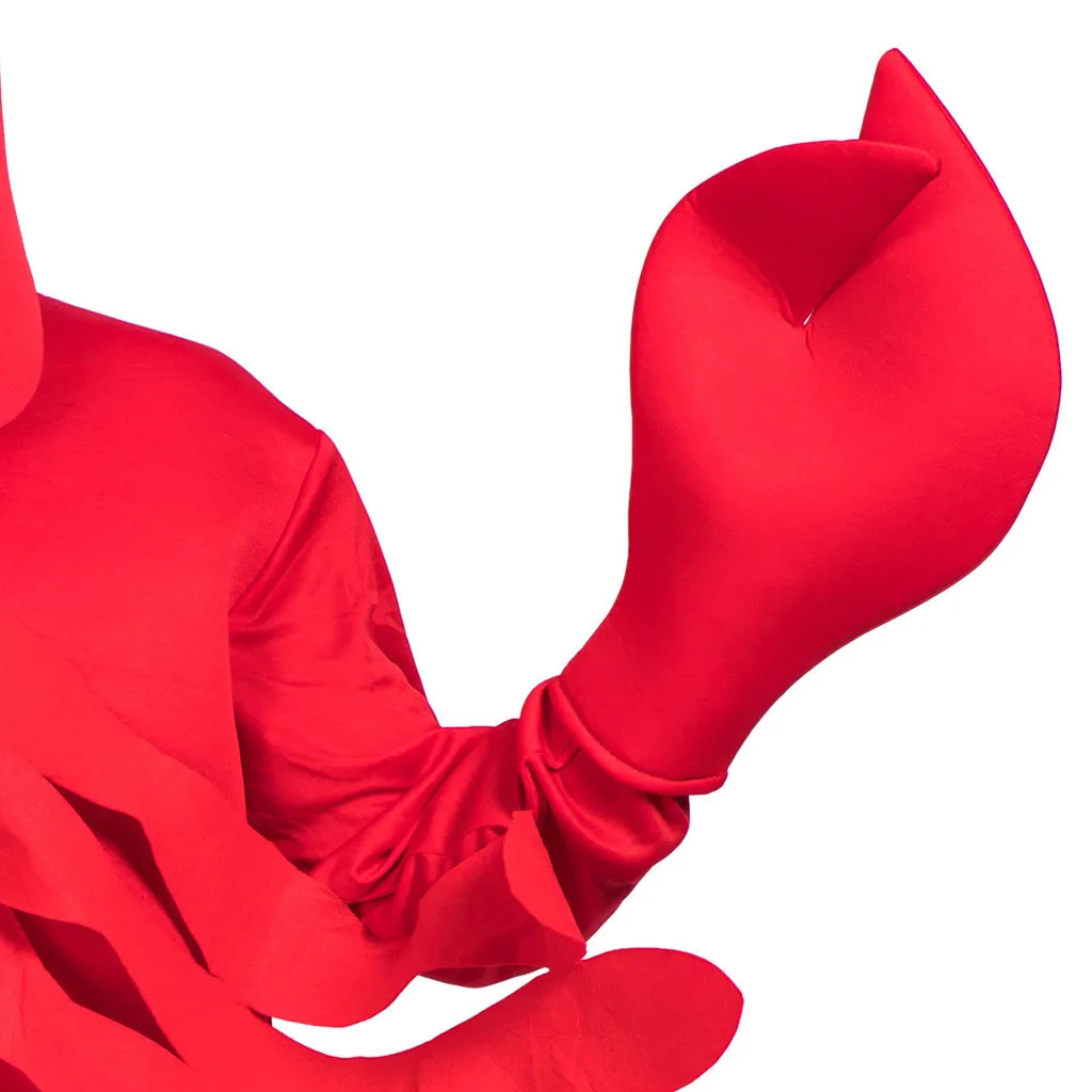 Хэллоуин красный костюм лобстера креветки шляпа взрослых Раков Краб Костюм Маскарад маскарадный костюм реквизиты карнавальные вечерние подарок на год