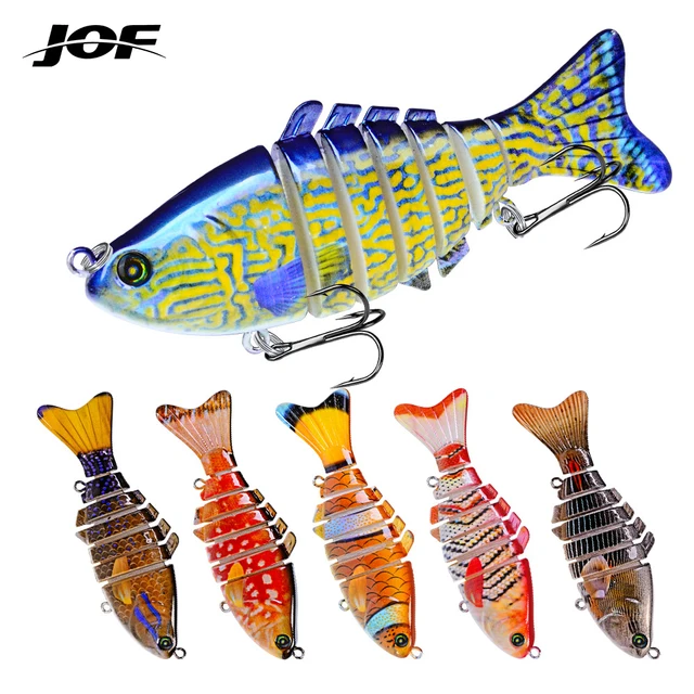 JOF 10cm 15.5g Fishing Lures Multi Jointed Swimbait 1