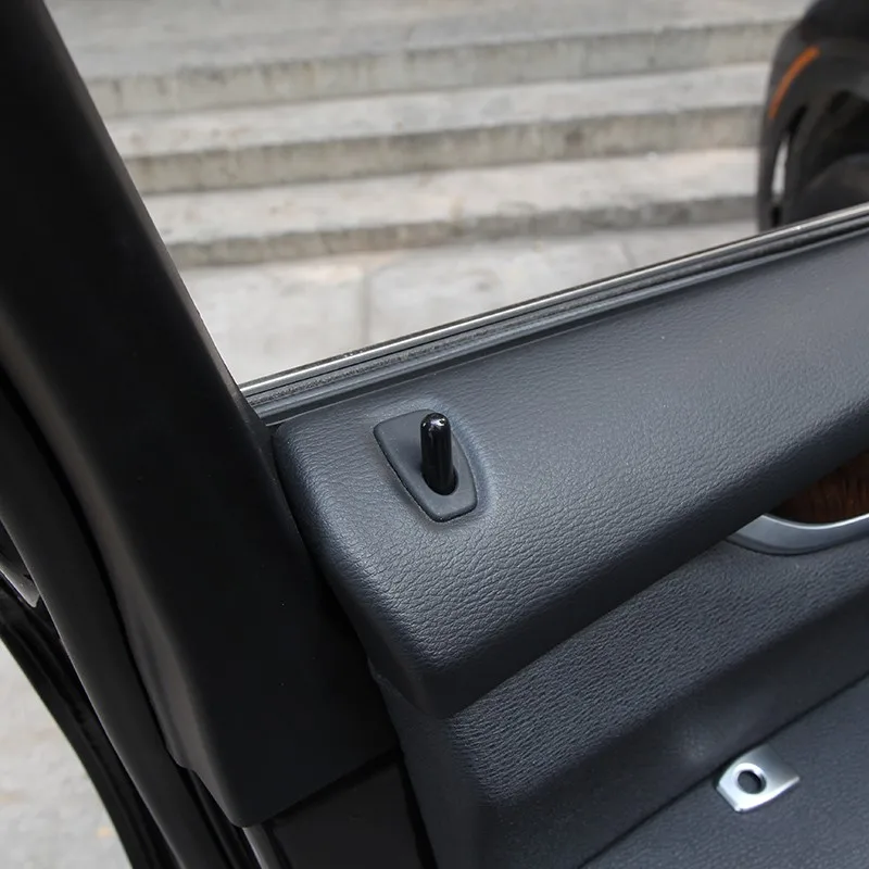 ABS матовая хромированная крышка дверного замка автомобиля Накладка для BMW X5 f15 для X6 f16 Аксессуары для стайлинга автомобилей наклейки