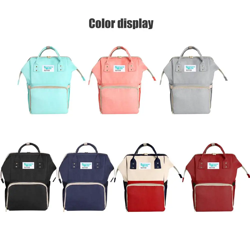 Корейский стиль сумка для подгузников многофункциональная большая емкость водонепроницаемая сумка для мамочки для ухода за ребенком