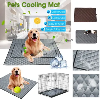 

Pet Cooling Mat Cool Pad Cooling Pet Bed for Summer Dog Cat Puppy Oxford Cloth SEC88