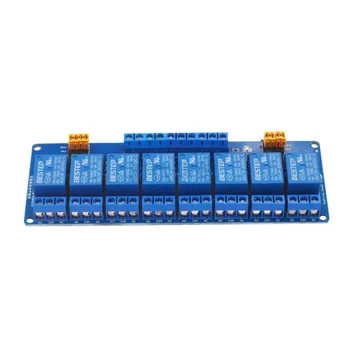 

8-Channel Relay Module High and Low Level Trigger Blue Board Isolation Module 8-Channel 12V Relay