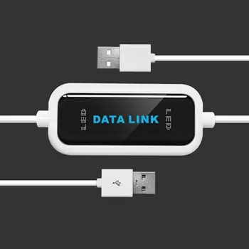 

High Speed USB PC to PC Online Share Data Link File Transfer Cable Copy Line