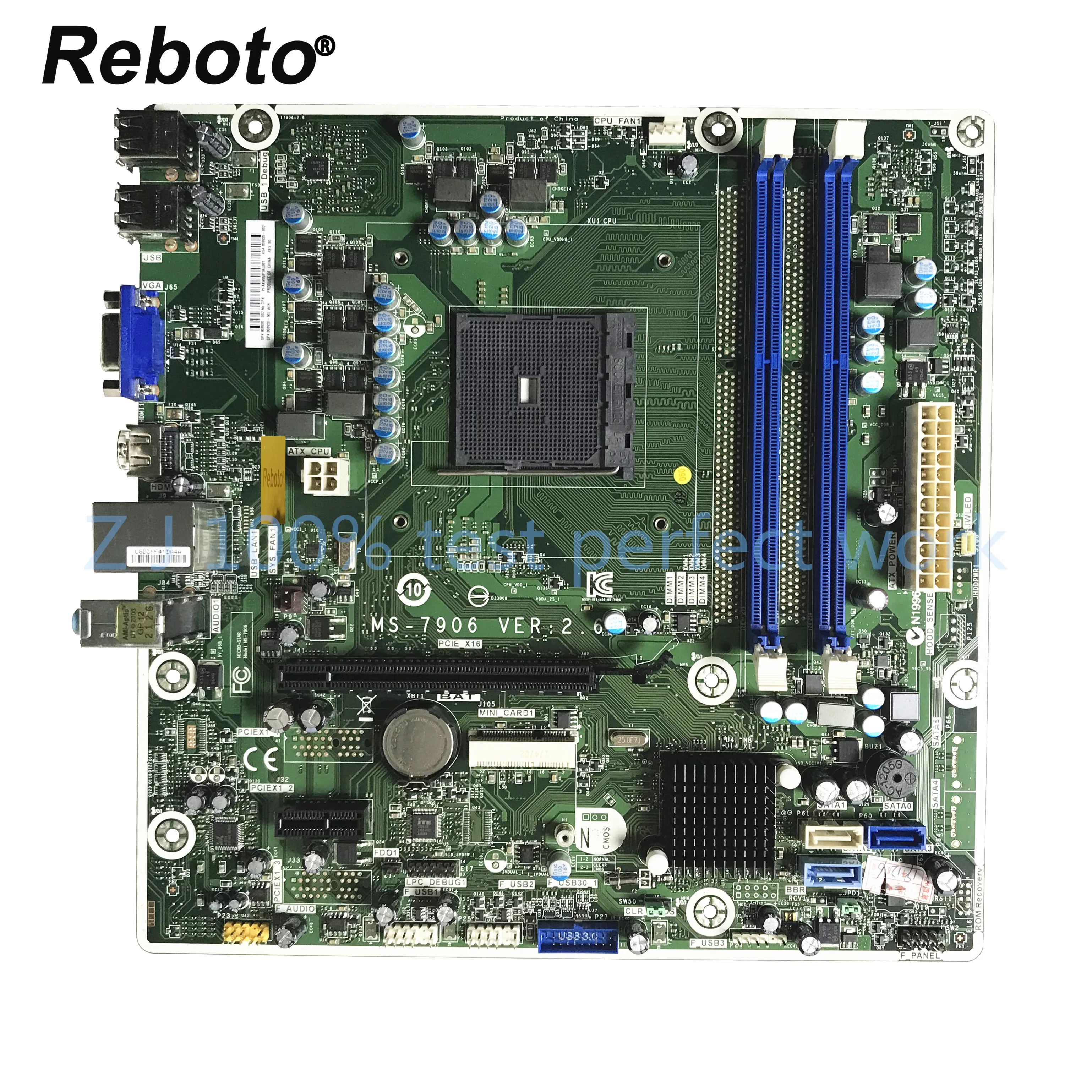 Для hp A880 настольная материнская плата MS-7906 VER 2,6 808920-002 808920-602 FM2 MB протестированная Быстрая