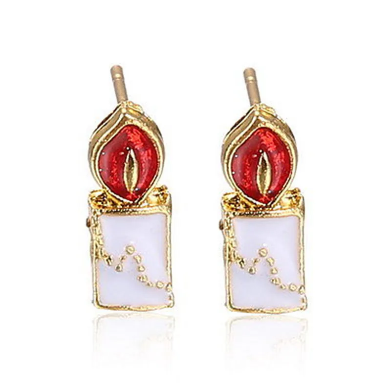 PickyanDco корейские рождественские серьги мультфильм Лось рождественские гвоздики дерево серьги для женщин Снежинка Санта Клаус ювелирные изделия подарок XC030