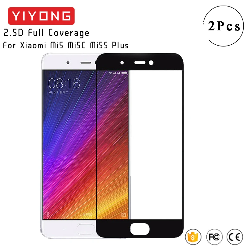 Стекло YIYONG с полным покрытием для Xiaomi Mi 5S Plus закаленное стекло Xiomi Mi5S Защита