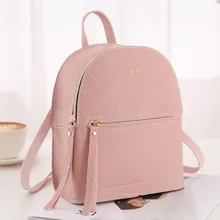 25# Дизайнерский Модный женский рюкзак мини мягкий на ощупь Многофункциональный Маленький Рюкзак Женская Дамская сумка через плечо кошелек для девушек