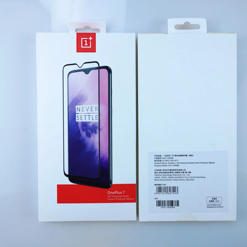 phone protector Ban Đầu OnePlus 9R/8T/7T/9 3D Kính Cường Lực Bảo Vệ Màn Hình OP One Plus 9 Pro 8T 7T 7 6T Điện Thoại Thông Minh phone screen guard Screen Protectors