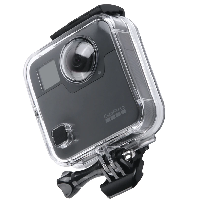 40m Waterproof Housing Case Back Door For Gopro Fusion 360 Camera Underwater Box For Go Pro Fusion Action Camera Accessories Sports Camcorder Cases Aliexpress