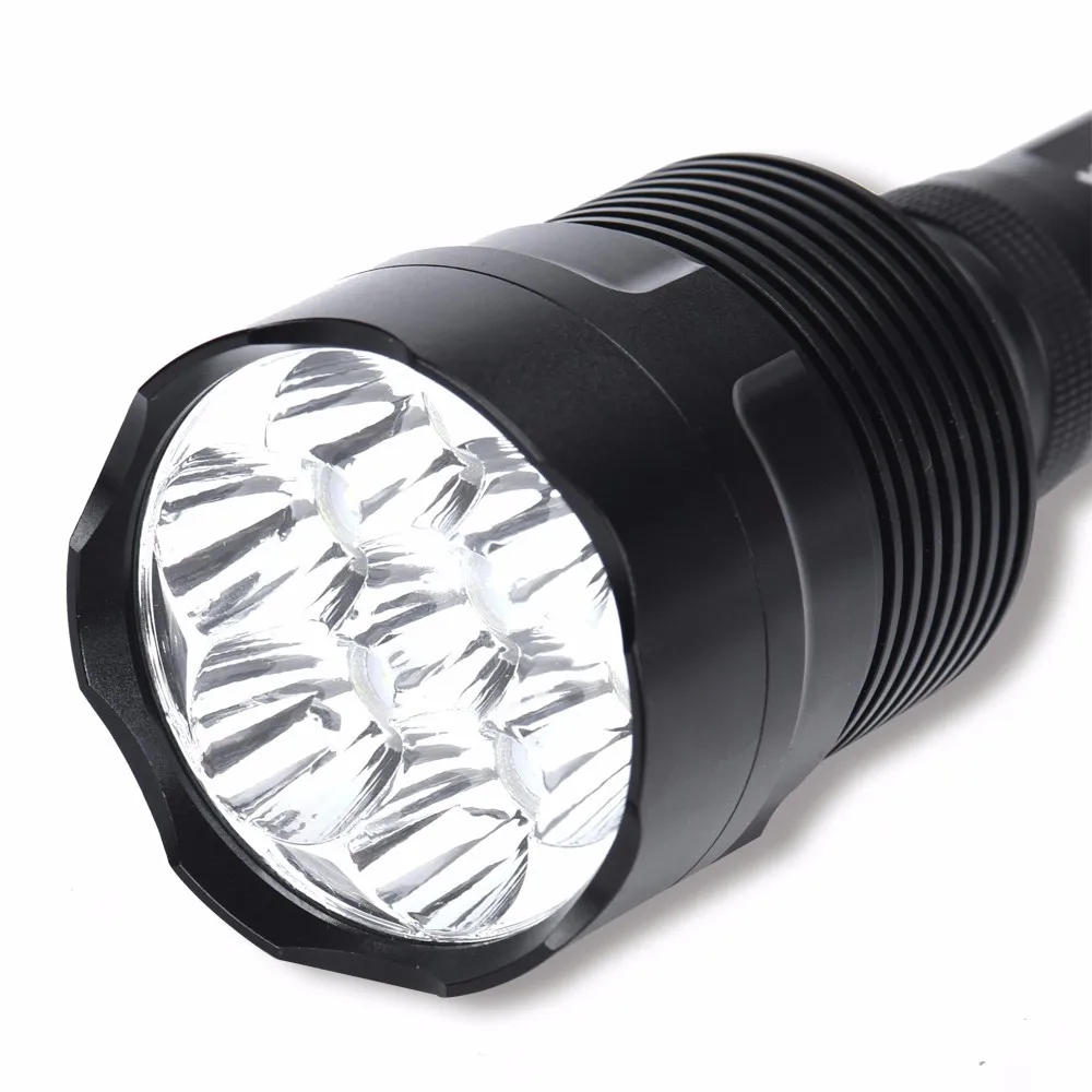 Теплый угловой LM XLightFire 20000 люмен 8x CREE XML T6 5 Режим 18650 супер яркий светодиодный фонарик#3D10