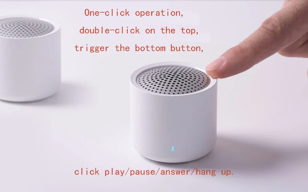 xiaomi Bluetooth динамик беспроводной стерео 2 шт, mi спикер, стерео, портативный mi ni, вызов аудио, Bluetooth 5,0