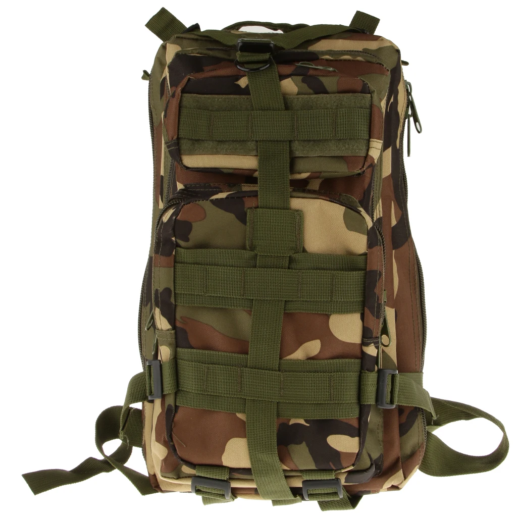 Jungle Camo Многофункциональный водонепроницаемый рюкзак унисекс для путешествий и пеших прогулок - Цвет: Jungle Camo