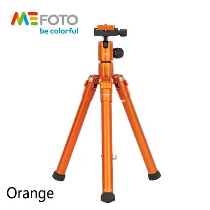 MEFOTO MF05 Профессиональный штатив SLR камера 5 секций Reflexed монопод портативный Auminium фотографический кронштейн аксессуарный - Цвет: Золотистый