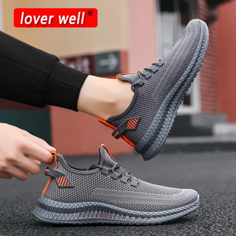 Zapatos deportivos de moda para hombre, de ocio de tejido para correr, novedad de primavera correr| - AliExpress