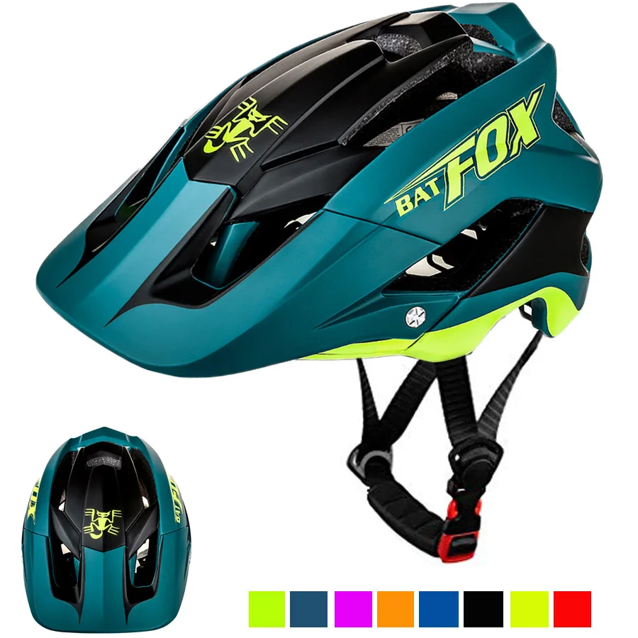 black mountain bike helmet