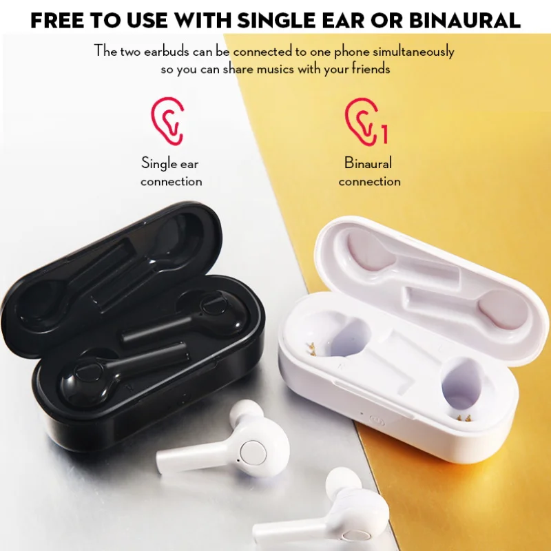 

TWS Bluetoothe 5.0Gaming Earbuds for IPhone Xiaomi Huawei Samsung Oneplus Ect Wireless Earphones Sport Blue Tooth Ear Phones