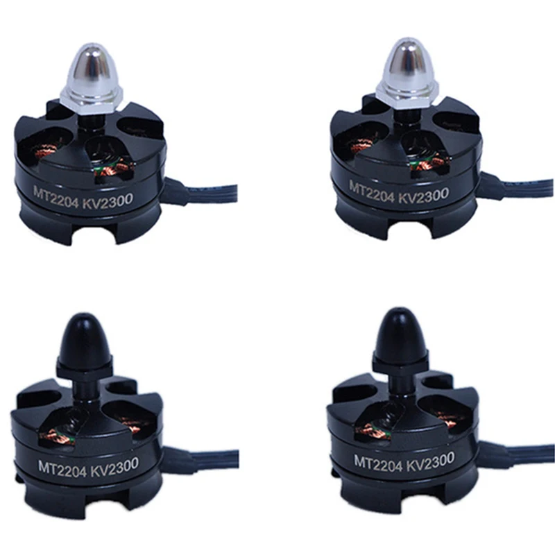 4 шт. Mt2204 2300Kv Cw Ccw миниатюрный бесщёточный электродвигатель для