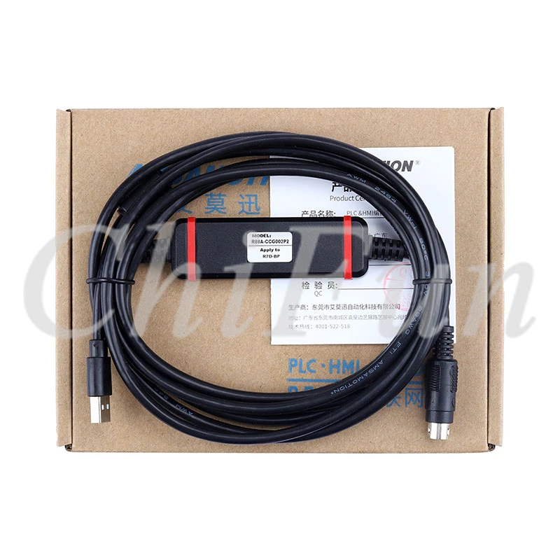 

Suitable for Omron R88D R7D-BP servo debugging cable data download line USB-R88A-CCG002P2