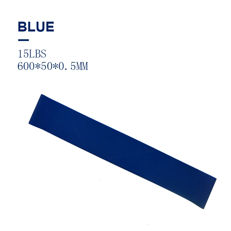 5 Level Yoga Resistance Bands Pilates Sport Training Workout Fitness Elastic Bands 0.35mm-1.1mm High Stretch Rubber Loops 30mm (4)