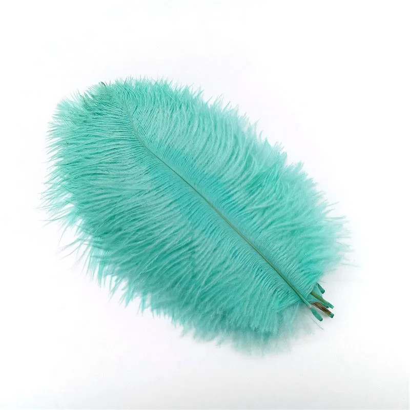 White Ostrich Feathers for Centerpieces: 120 Pcs Ostrich Feathers 12-14 Inches (