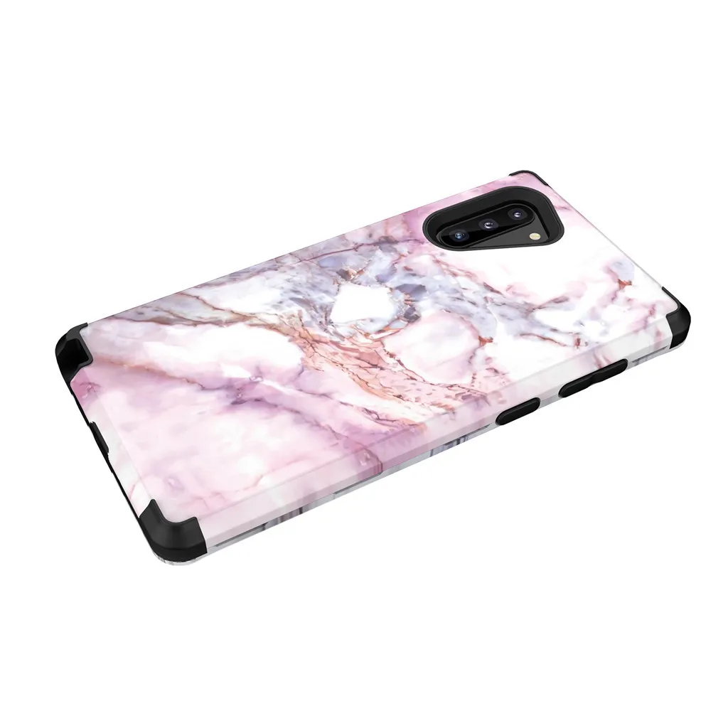 For Samsung Galaxy Note10 Luxury Marble Soft TPU Phone Case Ultra Thin silicone rubber scratch-resistant Phone Cases