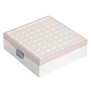 

Casegrace Lady Pu Leather Jewelry Box Storage Box Ring Display Case Portable Jewelry Organizer For Necklaces Jewelers Jewelry Or