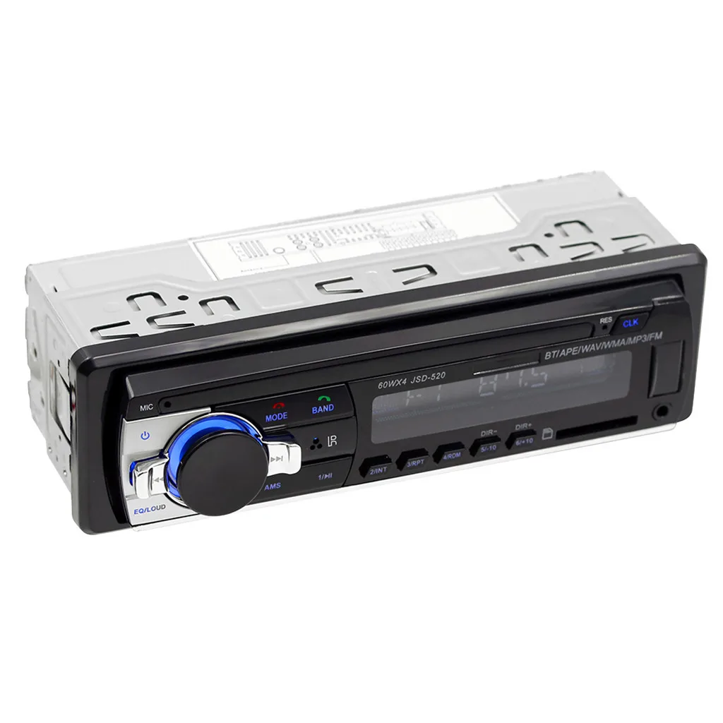 JSD-520 Автомобильный MP3-плеер радио U диск SD Карта BT музыкальный телефон Замена CD/DVD цифровой высококачественный FM стерео радио практичный