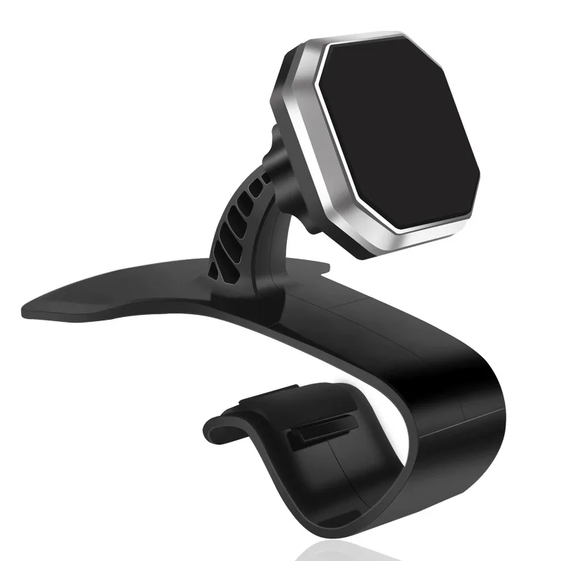 

Magnetic Car Phone Holder Universal Dashboard Clip Mount Adjustable Magnet Cellphone Bracket Mount GPS Stand Mobile Phone Holder