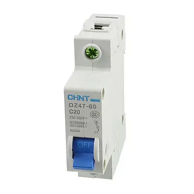 

Plastic Case Single Pole 6000A Breaking Capacity 1P Circuit Breaker