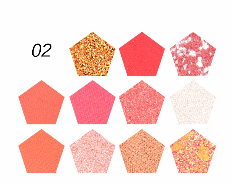 Bling Eyes Cosmetic 11 Colors Twilight Eyeshadow Makeup Palette Shimmer and Glitter Powder Matte Eye shadow Beauty Makeup