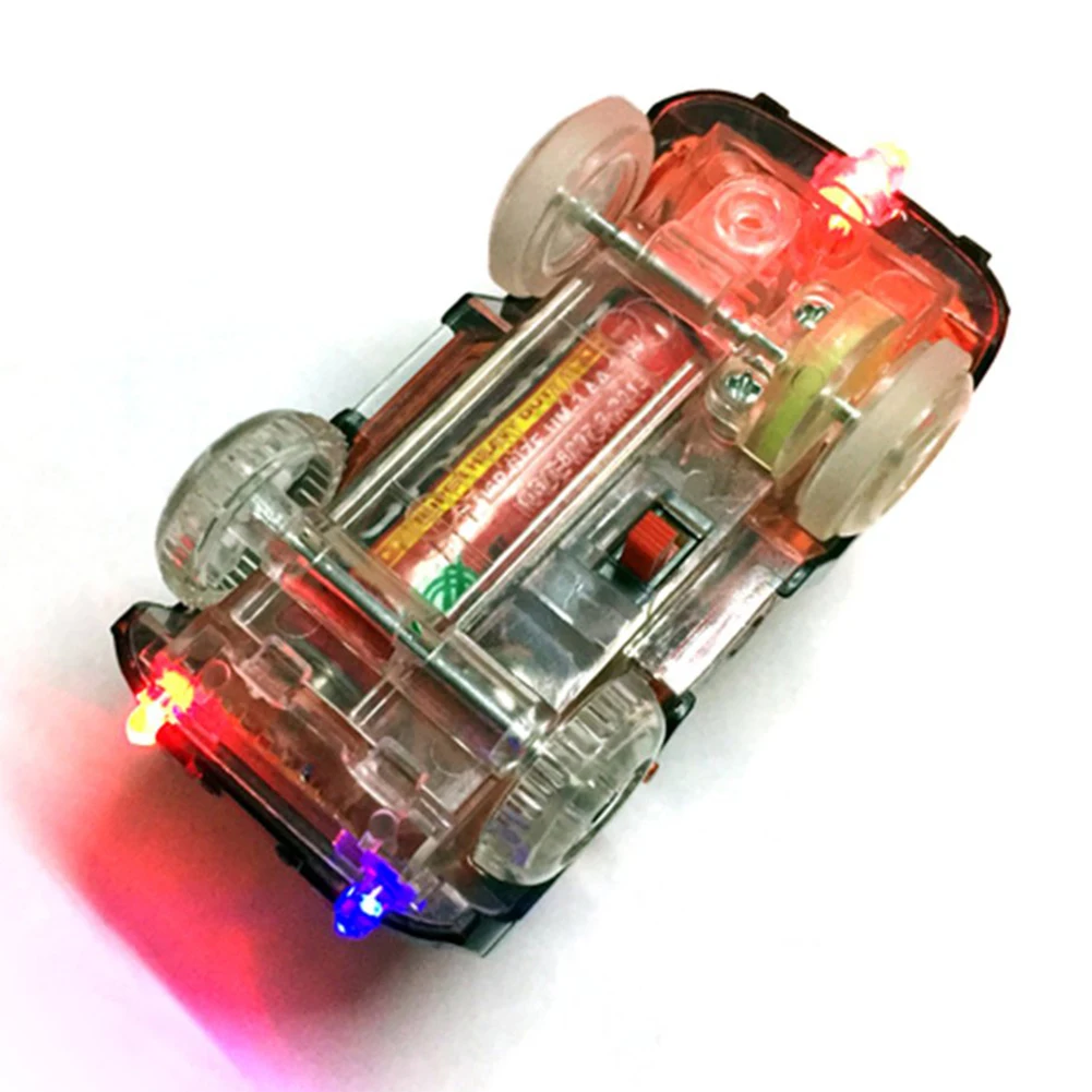 Светодиодный светильник Электрический мини гоночный автомобиль грузовик волшебный трек детская игрушка Рождественский подарок