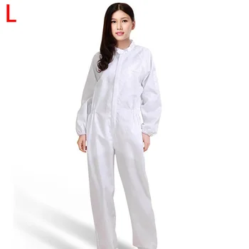 

Breathable Washable Coveralls Isolation Suit Safety Protective Clothing Hooded Suit Dust-proof Coveralls Antistatic