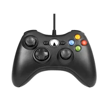 Проводной джойстик для Microsoft Xbox 360(Черный