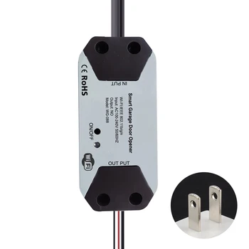 

Garage Switch Recording Remote Auto Accessory Easy Install Mobile Phone APP Controller Door Opener Timing Smart WIFI Electric