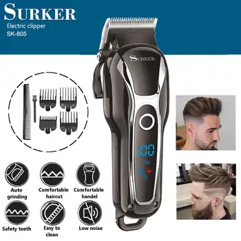 

Head Pro Men Electric Hair Clipper Trimmer Haircut Machine Barber Shaver T-Blade Hair Cutting Styling Shaving Tool Set