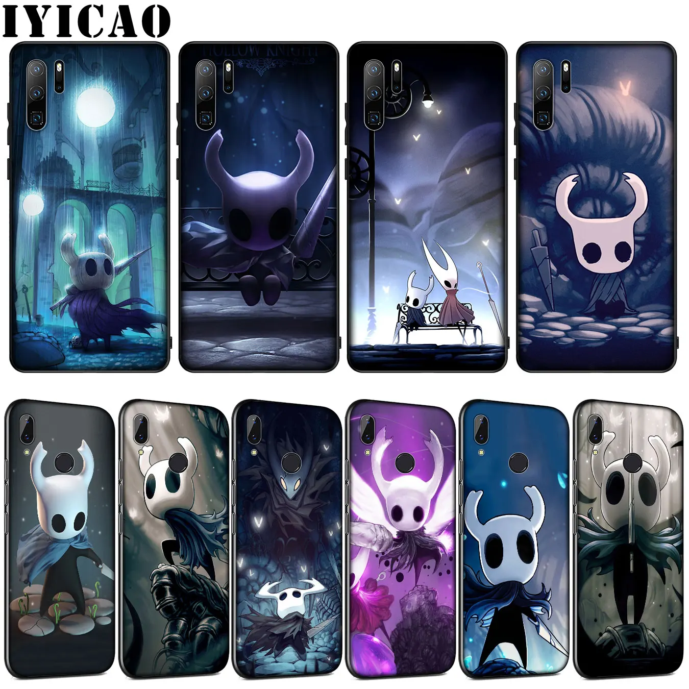 Мягкий силиконовый чехол IYICAO Hollow Knight для Huawei P30 P20 Pro P10 P9 Lite Mini 2017 2016 P Smart Z Plus