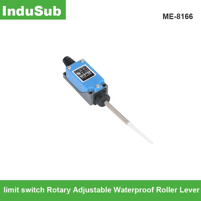 

ME-8166 limit switch Rotary Adjustable Waterproof Roller Lever Arm Mini Limit Enclosed Switch Control