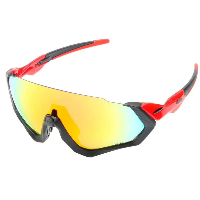 F-J поляризованные велосипедные очки с 4 линзами, красные велосипедные солнцезащитные очки mtb Radare, велосипедные очки, спортивные очки