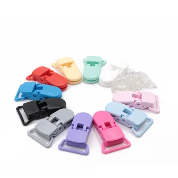 

20PCS baby Teething 18mm Plastic Clips DIY Pacifier Clip for silicone teething beads