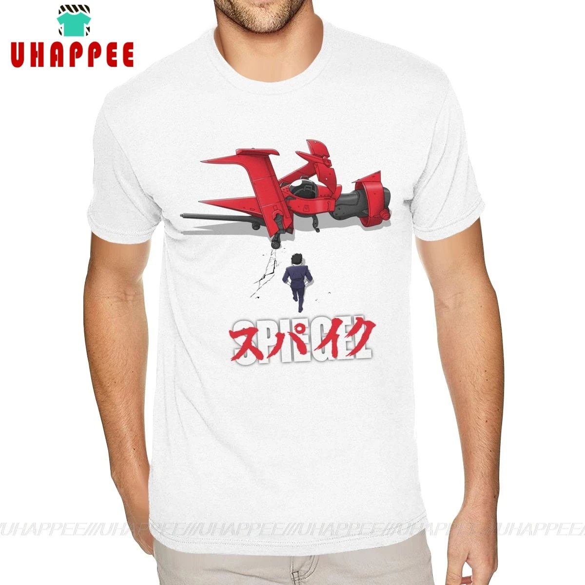 Мужская хлопковая футболка Cowboy Bebop большой размер|Футболки| |