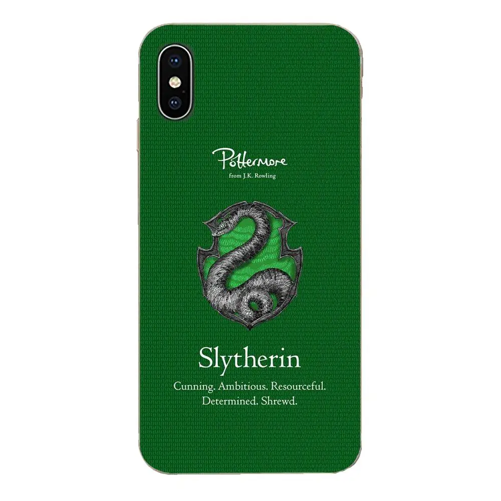 as picture Роскошный чехол для телефона Apple iPhone 4 4S 5 5C 5S SE 6 6S 7 8 11 Plus Pro X XS Max XR Гарри всегда школа Слизерин - Цвет: as picture