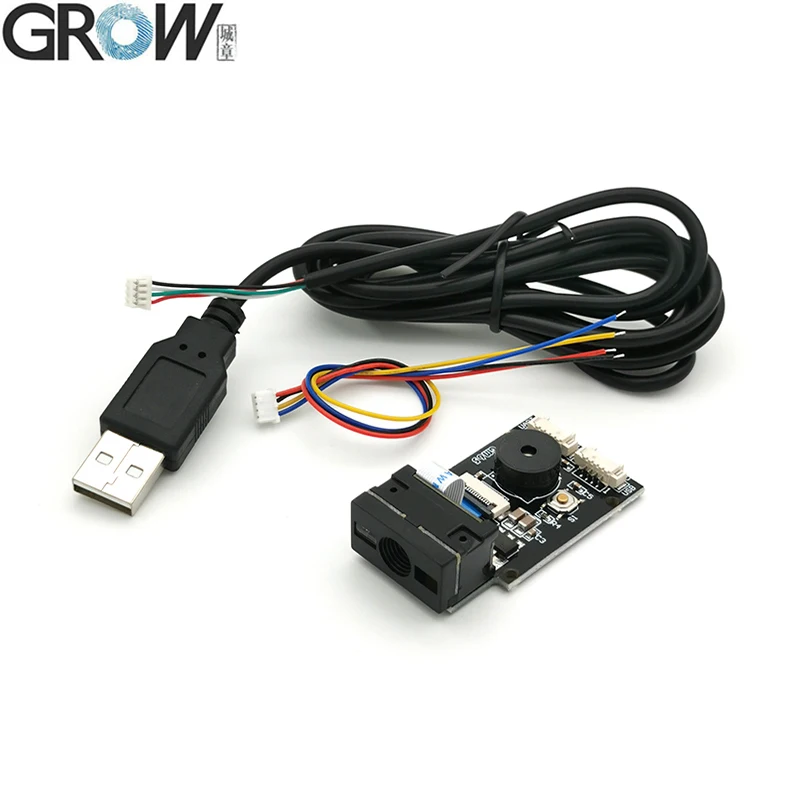 Сканер штрих кода GROW GM65 1D 2D модуль считывания QR кода|module| |