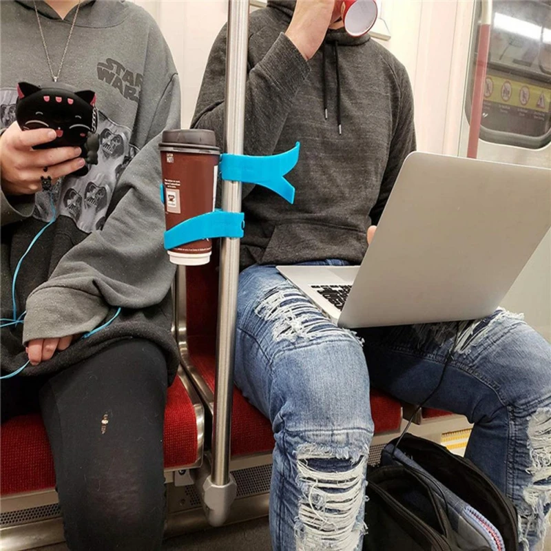 Подстаканник для автобуса Metro PP легко переноска чашка для кофе держатель для общественного транспорта многоцветной подстаканник