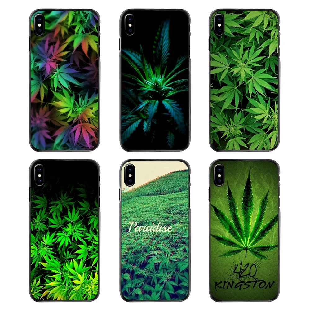 Hard Phone Bag Case WEED Pastel Rainbow Wallpaper Print For Sony Xperia X XA XZ M2 M4 M5 C3 C4 C5 T3 E4 E5 Z Z1 Z2 Z3 Z5 Compact |