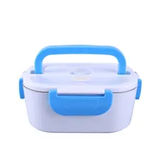 Двухслойный Ланч-бокс с подогревом, переносная коробка для хранения продуктов с электрическим подогревом, Электрический Ланч-бокс для кухонного инструмента