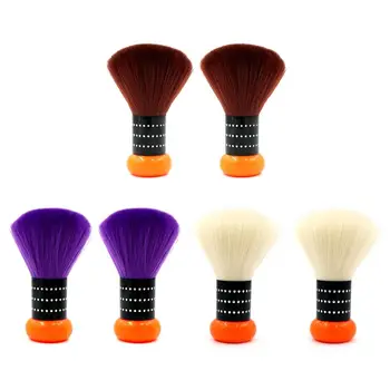 

Large Hair Cutting Neck Duster Brush Professional Barber Synthetic Fiber Handle Cutting Kits