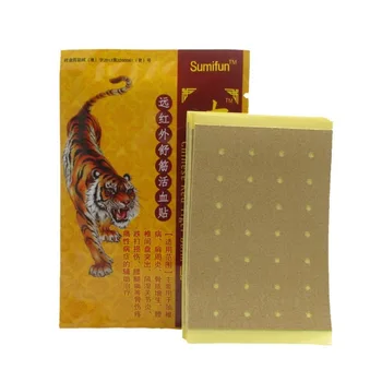 

8pcs/bag Chinese Red Tiger Balm Pain Relief Medical Plaster Neck Joints Rheumatism Arthritis Pain Patch Body Massage Health Care