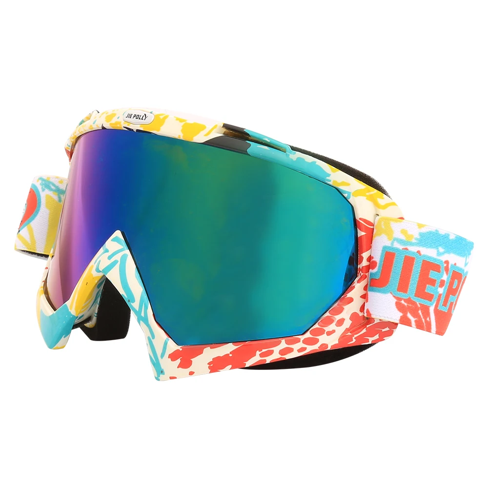 Jiepolly Ski Glasses Skiing Snow Snowboard Goggles Snowmobile Sunglasses Men Women Multi-color Lens Skating Eyewear Anti-fog Jiepolly Ski Glasses Skiing Snow Snowboard Goggles Snowmobile Sunglasses Men Women Multi-color Lens Skating Eyewear Anti-fog