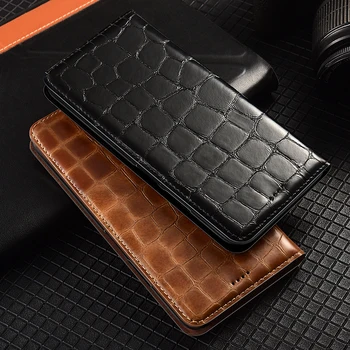 

Pearl Genuine Leather Flip Case For OPPO Reno Z 2 2Z 2F 3 4 4Z 4F Ace 2 10X Zoom Lite Pro 4G 5G Business Cover Cases